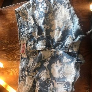 Floral print shirts
